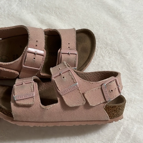 BIRKENSTOCK Kids Pink Sandals - Picture 9 of 14